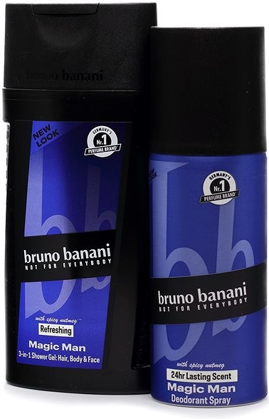 Bruno Banani Magic Man deospray 150 ml + sprchový gél 250 ml darčeková sada