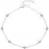 Šperky4U Strieborná retiazka zo zirkónmi NB 6039