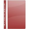 RÝCHLOVIAZAČ, S EURODIEROVANÍM, PVC, A4, DONAU, ČERVENÝ