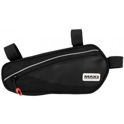 Taška na bicykel MAX1 Frame - taška na rám, čierna (28578)