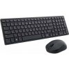 DELL KM555/ Maďarská/ bezdrátová tichá klávesnice + myš/ USB/ černá (580-BBWC)
