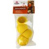 Dekorácie - Bell cup 4-5 cm - žltý 4 ks