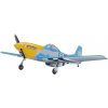 Super Flying Model P-51D Mustang 20cc 1.7m ARF žlutý
