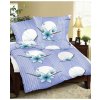 Bellatex obliečky Ľalia 12/509 modrá Rozmer 140x200, 70x90 cm