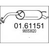 Zadný tlmič výfuku MTS 01.61151