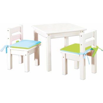 HoppeK detský stolík so stoličkami z masívu Space set poťah 2 kusy od 22,93  € - Heureka.sk