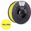 C-TECH PREMIUM LINE Tlačová struna (filament), PETG, sírová žltá, RAL1016, 1,75mm, 1kg, 3DF-P-PETG1.75-1016