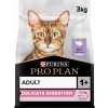 PRO PLAN Adult Delicate Digestion granuly pre mačky morka 3 kg