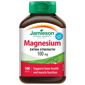 Jamieson Magnesium 100 mg 100 tabliet