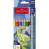 Farbičky Grip 2001 Dinosaury 13 farieb + Nálepky Faber-Castell