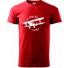Still Plays With Planes - Klasické pánske tričko vyššej gramáže - S ( Červená )