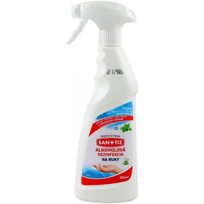 HUMED SANITIZ dezinfekcia s rozprašovačom 500 ml