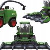 Veľký diaľkovo ovládaný traktor kombajn RC 1:24 interaktívny Woopie