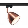SLV by Spotline 3-fázový lištový reflektor PARA CONE 14 GU10 - medená/biela