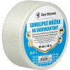 Den Braven Samolepiaca sklotextilná mriežka na sadrokartón 48 mm x 45 m biela