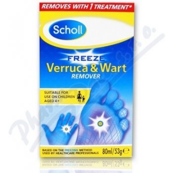 Scholl sprej na odstranění bradavic 80 ml