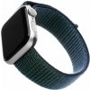 Nylonový remienok FIXED Nylon Strap pre Apple Watch 49mm / 46mm / 45mm / 44mm / 42mm, tmavo modrý