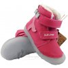 Detské zimné barefoot topánky D.D.Step W073-52684B Dark pink - veľ. 23