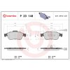Sada brzdových platničiek, vždy 4 kusy v sade BREMBO P 23 148 (P23148)