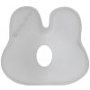 KikkaBoo Ergonomický vankúšik z pamäťovej peny Bunny Airknit Grey