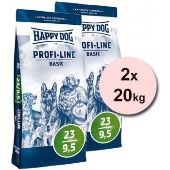 Happy Dog Profi Line Basic 2 x 20 kg