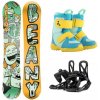 Beany TOOTHIE dětský snowboard + Beany Kido vázání + Beany Joker boty - 120 cm + XXS (EU 25-32)