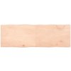 Stolová doska 180x60x(2-4) cm neošetrený masív živé hrany
