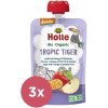 3x HOLLE Tropic Tiger Bio ovocné pyré jablko, mango a maracuja, 100 g (8 m+)