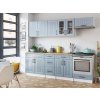 Kuchynská linka BERIZA CHOCO 240cm - Denim