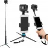 Selfie tyč s hliníkovým statívom Telesin pre športové fotoaparáty (GP-MNP-090-S)