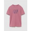 GAP Tričko s logom Everyday Soft Ružová XL