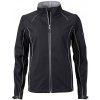 James & Nicholson softshellová 2v1 JN1121 čierná stříbrná