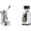 La Pavoni Professional Lusso + Eureka Mignon Zero, CR white