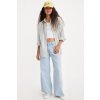 Levi's dámske rifle baggy dad wide leg A7455-0005 denim