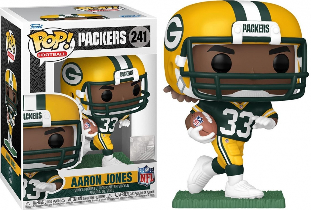 Funko Pop! 241 futbal NFL Aaron Jones Green Bay Packers