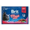 Brit Premium Cat Delicate Fillets in Gravy Turkey and Chicken, Beef and Peas 4 x 100 g