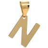 Zlatnictvo.sk Zlatý prívesok písmeno N PRI25801N