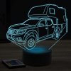 Beling 3D lampa,nissan kempovaci pick up , 7 farebná Y10