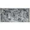 3D pozadie do akvária 80x40cm - SKALA GREY
