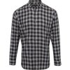 Premier Workwear Pánska bavlnená košeľa s dlhým rukávom PR250 Steel XL