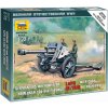 ZVEZDA Wargames (WWII) military 6121 - German Howitzer leFH-18 (1:72)