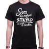 Fajntričko Tričko - Najlepší strýko a bodka, Farba čierna, Strih/ Variant Pánsky/UNISEX
