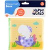Happy World Knížka baby do vany dinosauři mění barvu do vody pro miminko