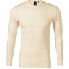 MALFINI PREMIUM MERINO RISE LS 159 / Pánske tričko s dlhým rukávom, merino vlna - mandľová XXXL