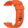 eses Silikónový remienok pre Xiaomi Redmi Watch 4, Smart Band 8 Pro a 9 Pro - Oranžový
