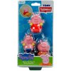 TOMY Toys Prasiatko Peppa Mamička prasiatka, Peppa a George Hračka do kúpeľa pre batoľatá