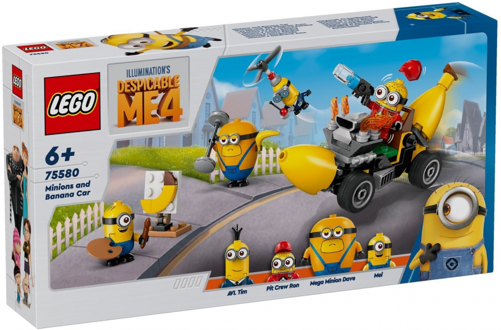 LEGO® 75580 Mimoni a banánové auto