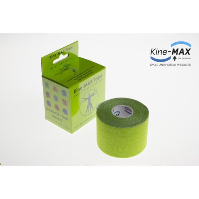 KineMAX SuperPro Rayon Kinesio tejp zelená 5cm x 5m
