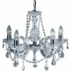 Searchlight sviečkový závesný krištáľový luster 399-5