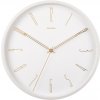 Dizajnové nástenné hodiny 5898WH Karlsson 35cm (8714302715136)